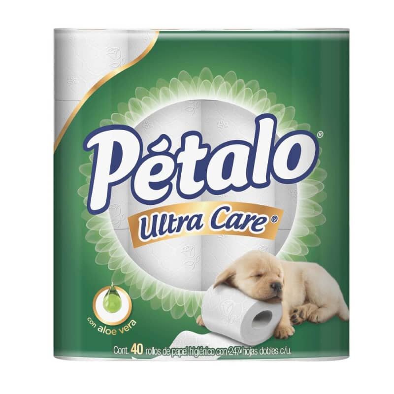Papel Higiénico Pétalo Ultra Care 40 Rollos