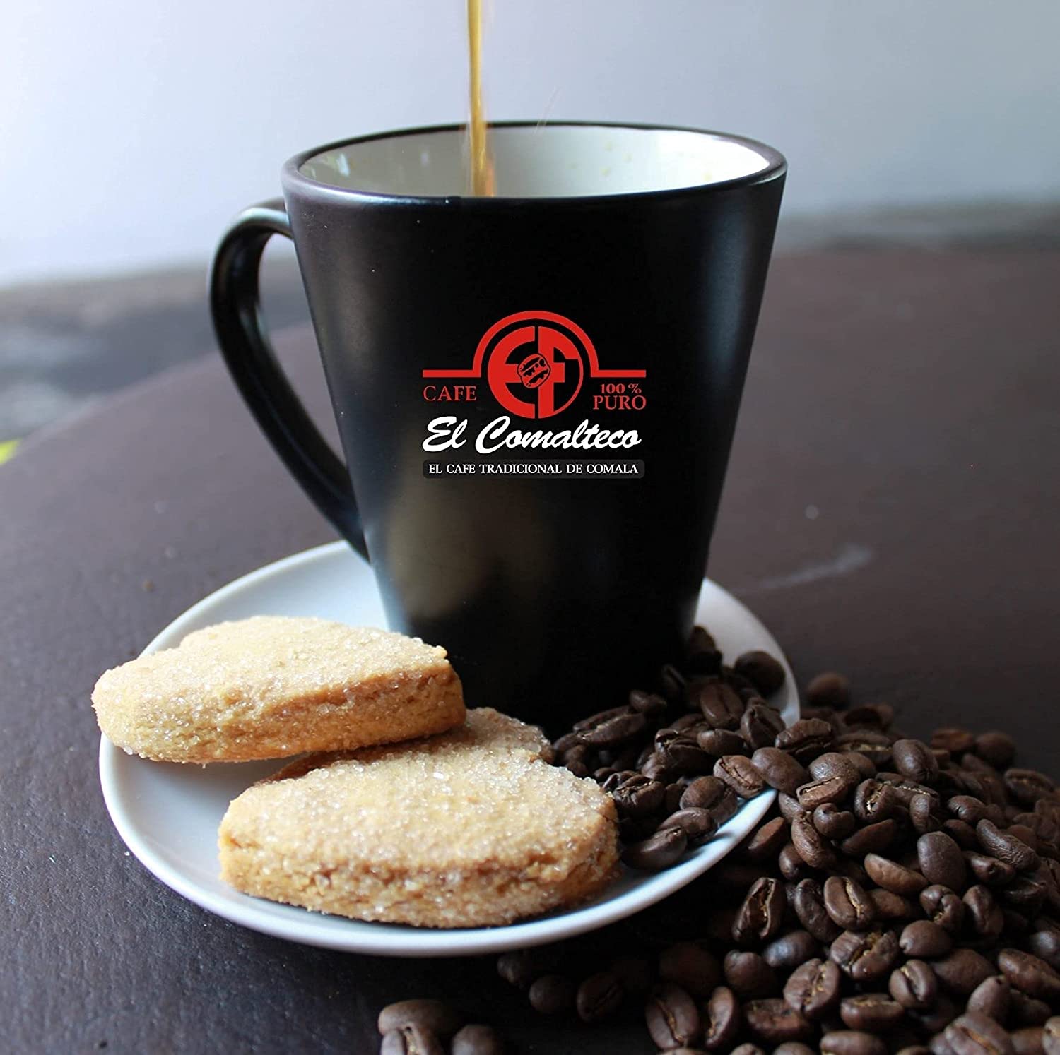 El Comalteco Café - Café 100% Puro Comala - "El Mejor de la Región" (Molido Fino, 500 gramos)