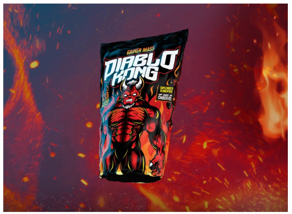 Proteina Ganador Diablo Power Diablo Kong 12 Lbs Chocolate
