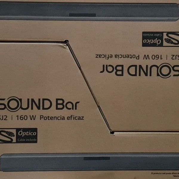 Barra De Sonido LG Sj2 De Subwofer Inalambrico Bluetooth