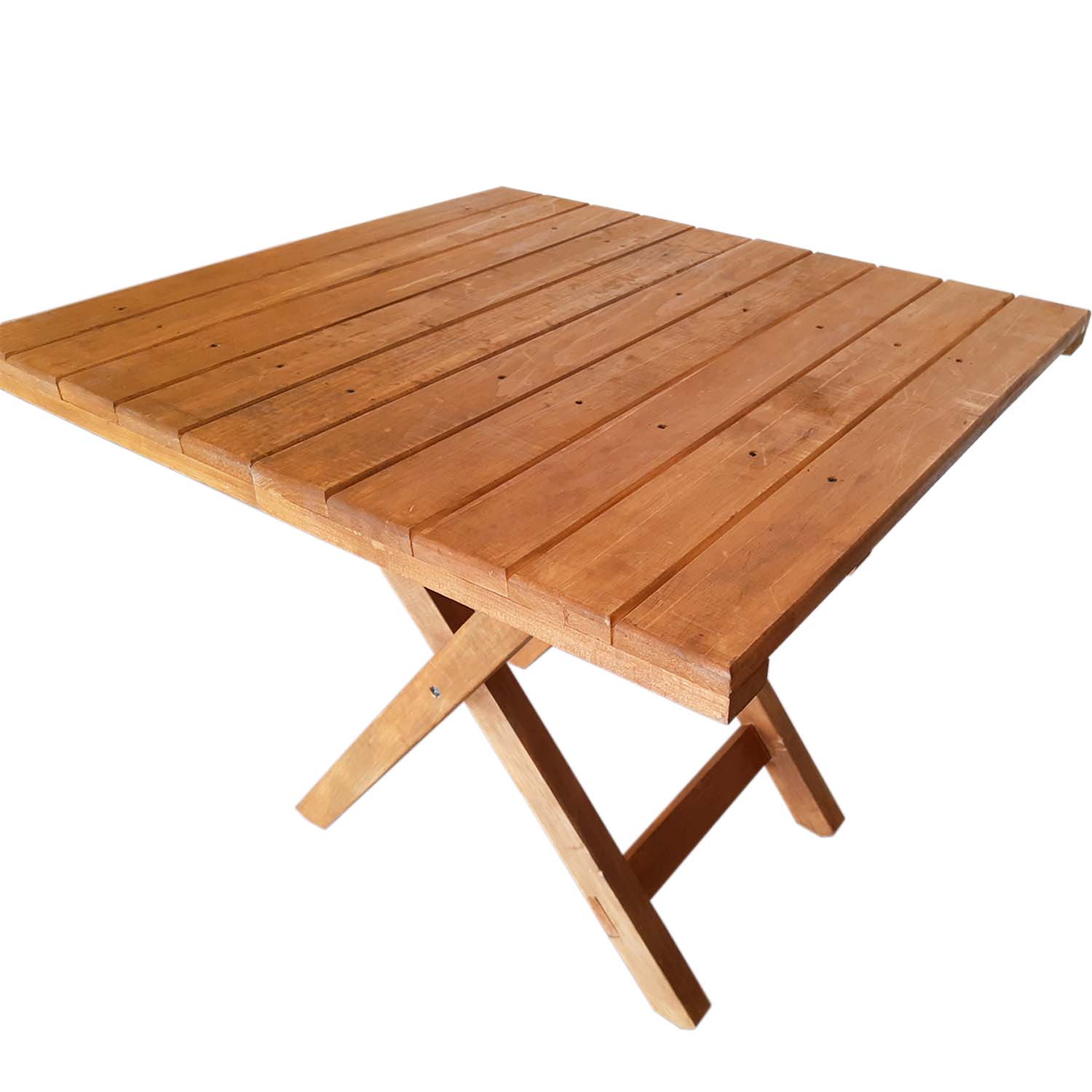 Saga mesa infantil cuadrada de madera