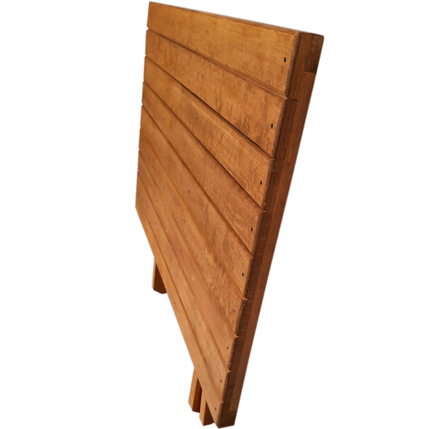 Cala de mesa cuadrada rústica, diseño náutico, tablones largos de madera de  árbol, tornillos oxidados en impresión de estilo rústico, borde elástico