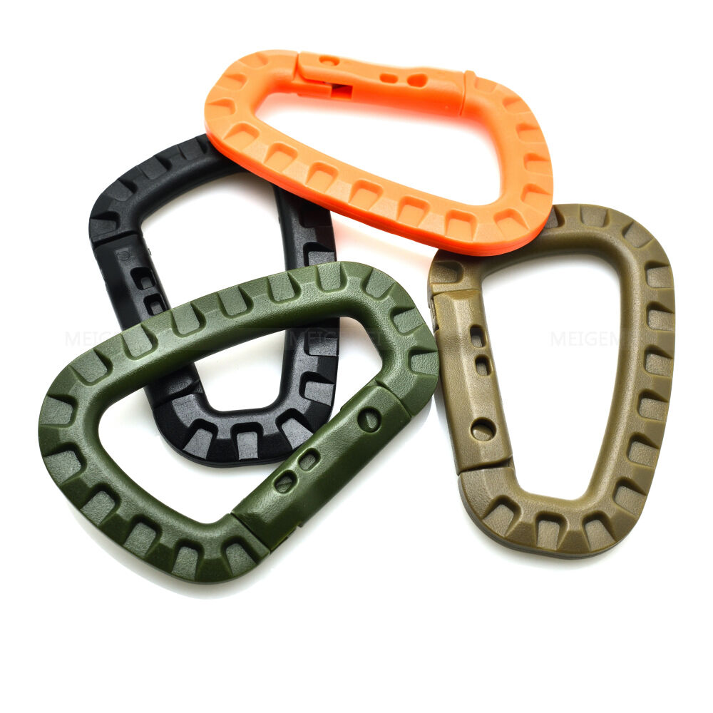 MOSQUETON PLASTICO TACTICO D