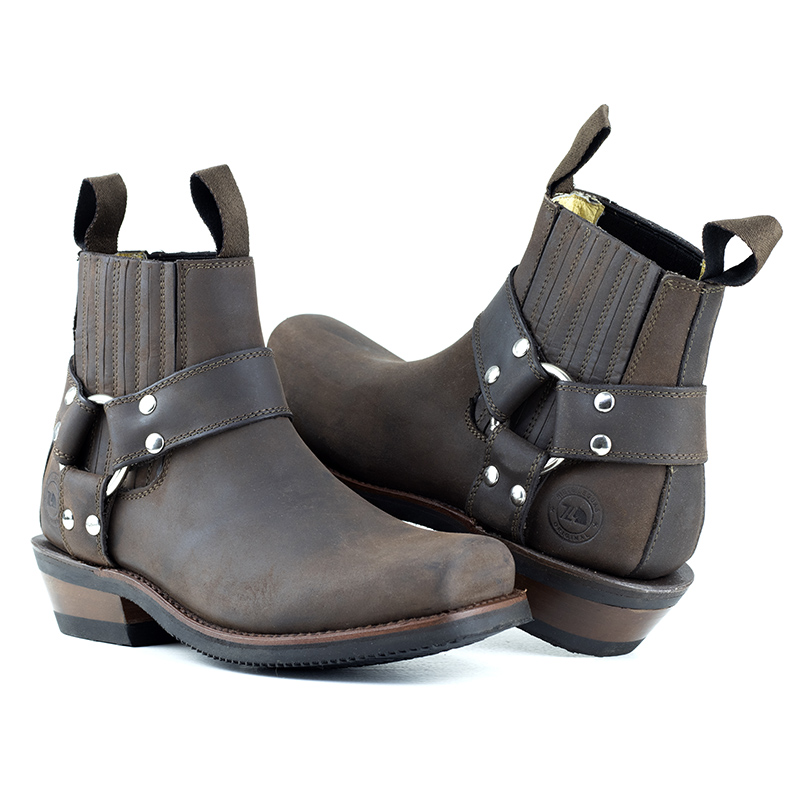 BOTA VAQUERA PARA HOMBRES SIETE LEGUAS BIKER 3600 CAFÉ