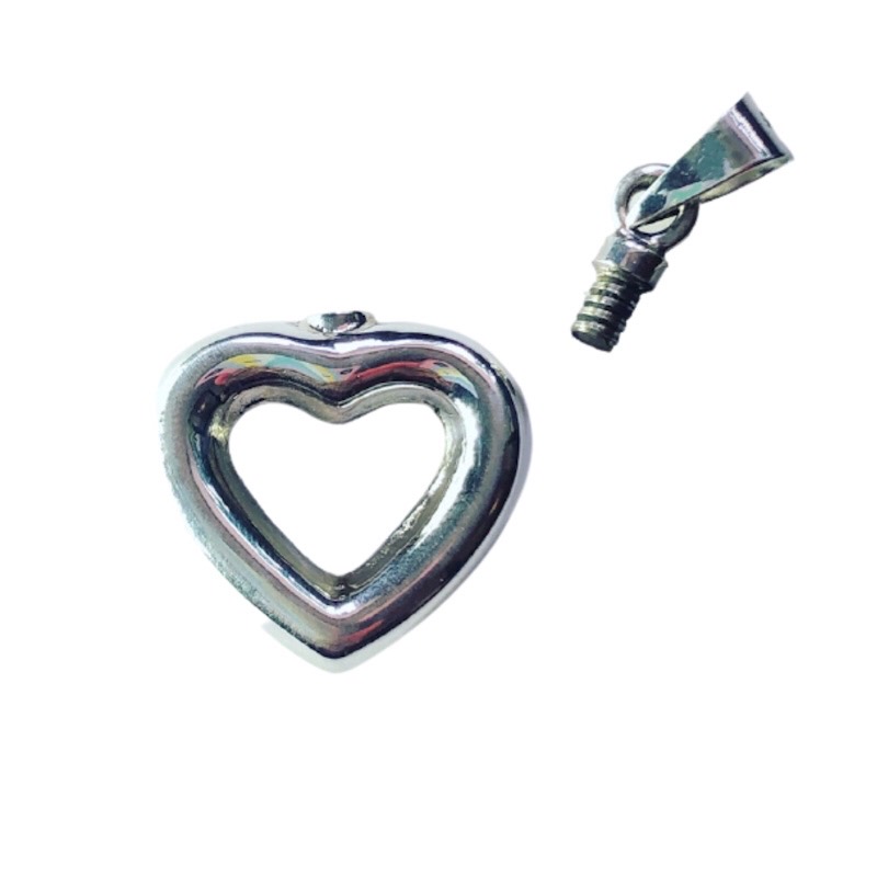 Dije Perfumero o Urna para cenizas de plata ley .925.