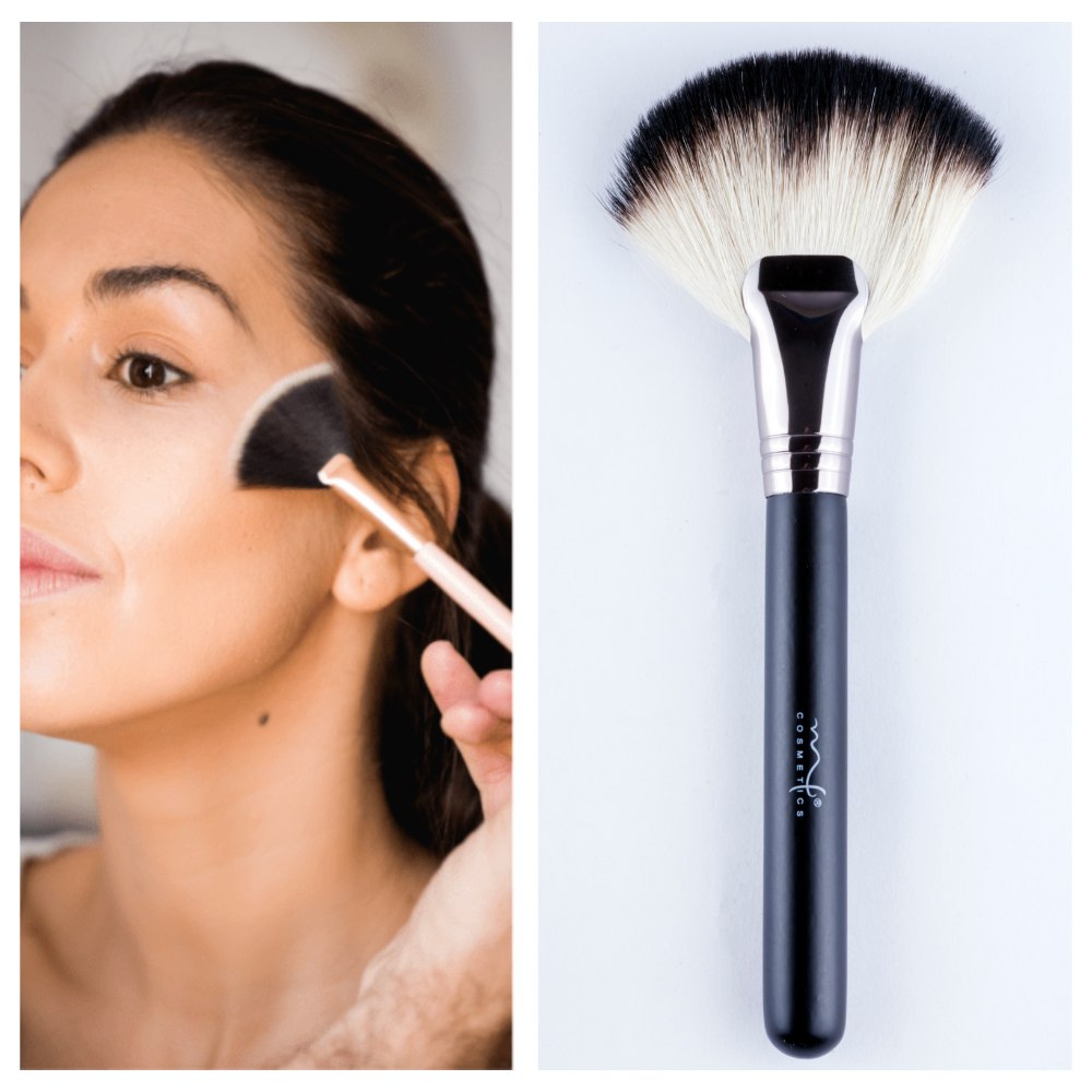 Brocha de Abanico Grande para Polvo Marifer Cosmetics 1269