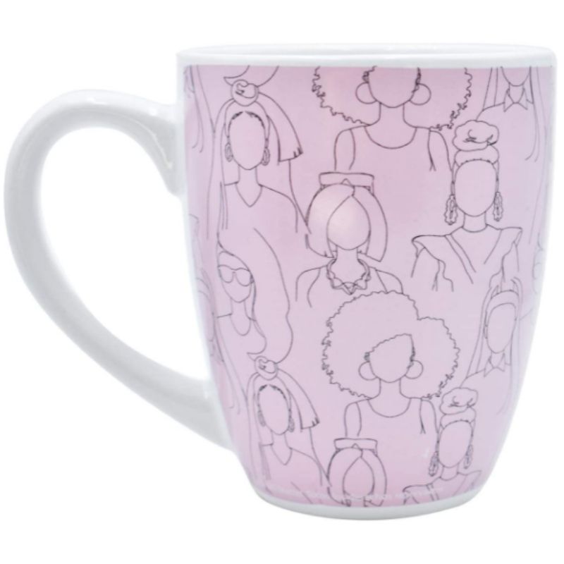 Fun Kids 1738-116 Taza Barbie de Cerámica de 500 Ml Rosa