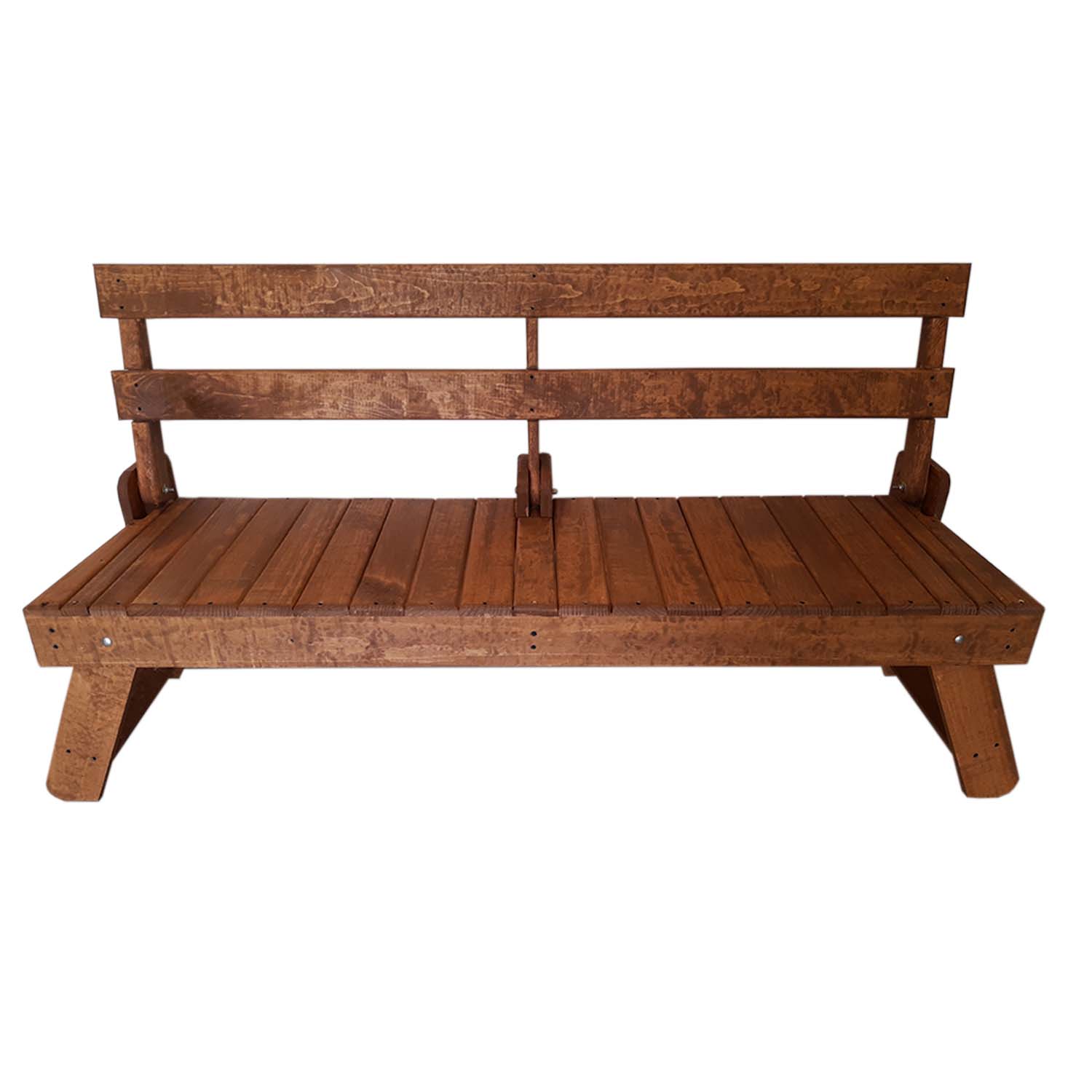 Banca Modelo Del Bosque, 3 personas . Rústico Tratable . Leer Descripción