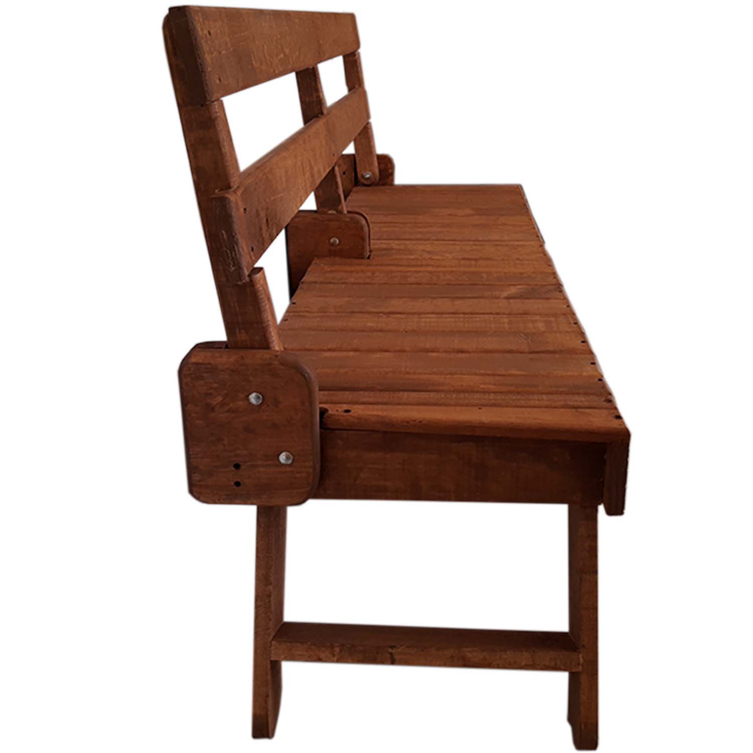 Banca Modelo Del Bosque, 3 personas . Rústico Tratable . Leer Descripción