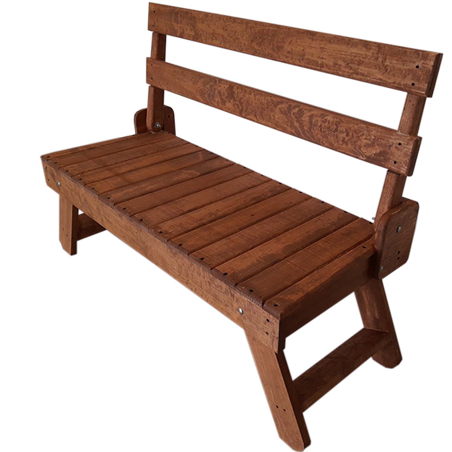 Banca Modelo Del Bosque, 2 personas . Rústico Tratable . Leer Descripción