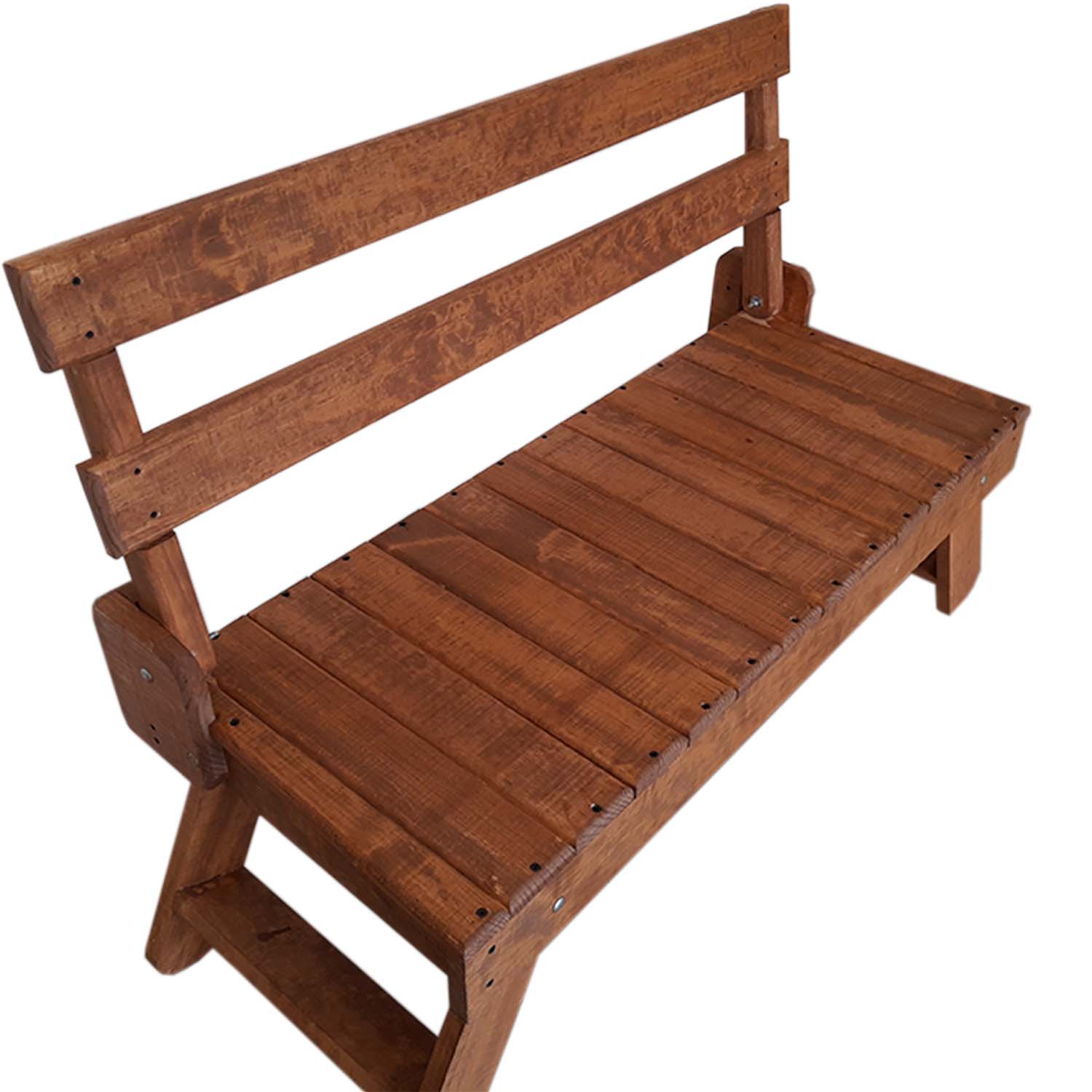 Banca Modelo Del Bosque, 2 personas . Rústico Tratable . Leer Descripción