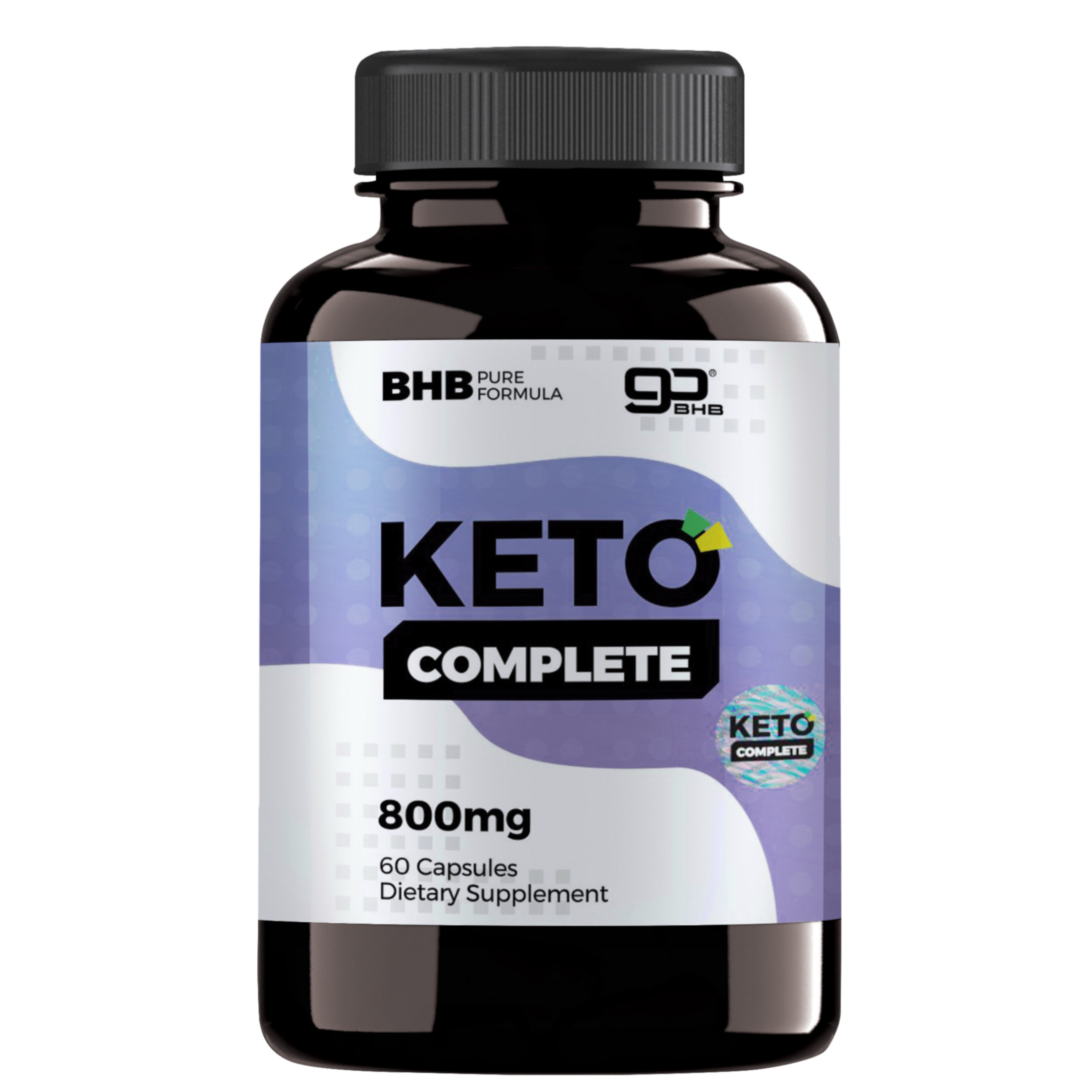 keto complete 800 mg bhb pure formula | 60 caps | cetosis potente | nuevo 2021 | original | go BHB