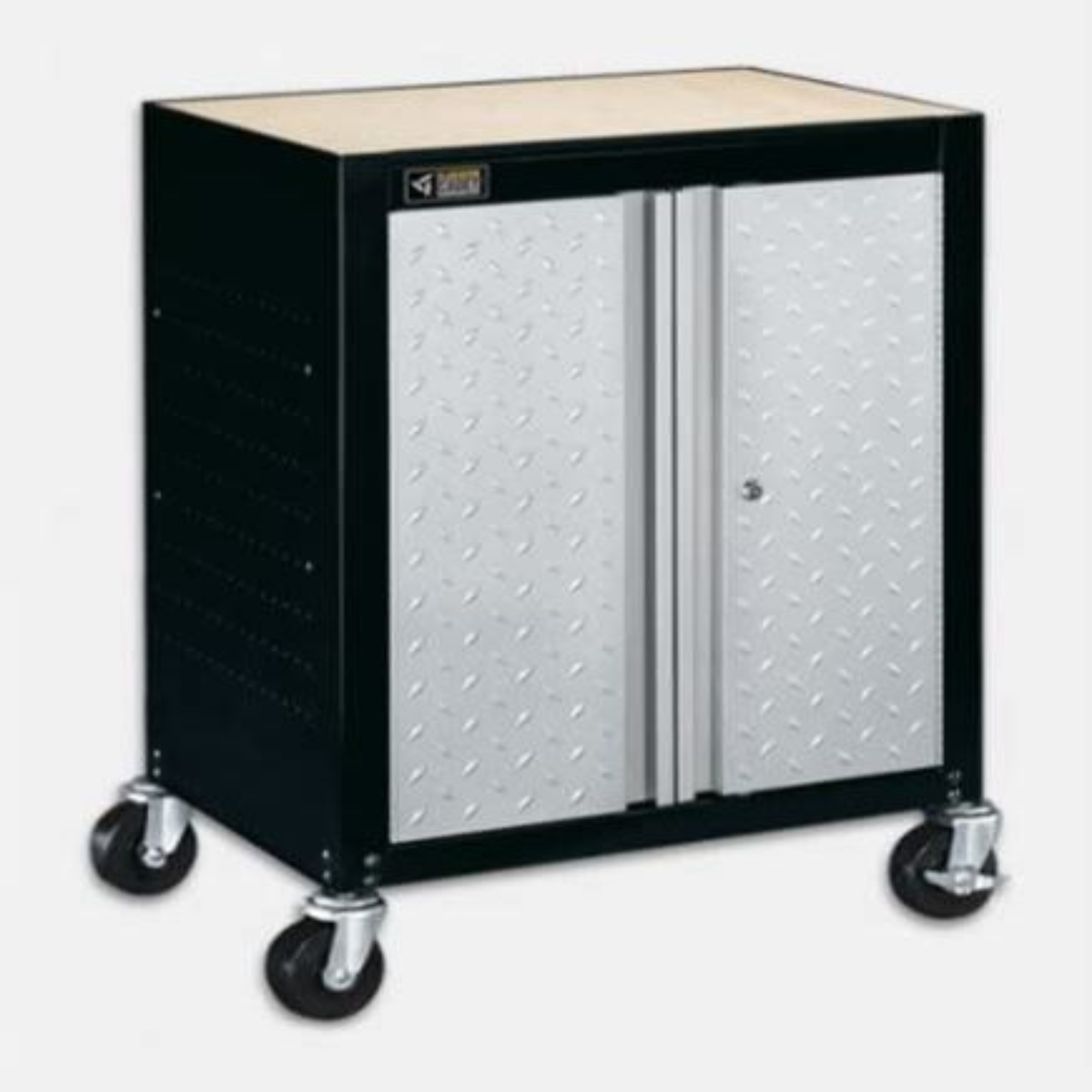 CARRITO ALMACEN DE TRABAJO / Herramientas  DE 2 PUERTAS CON LLANTAS INDUSTRIAL 