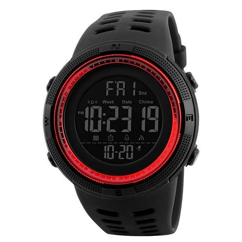 Reloj best sale deportivo rojo