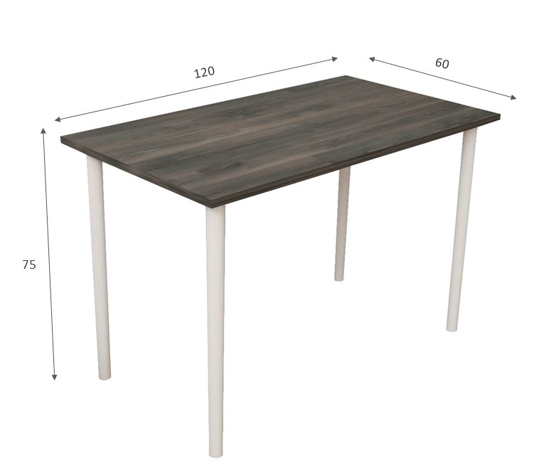 Escritorio Home Office Basic Gris