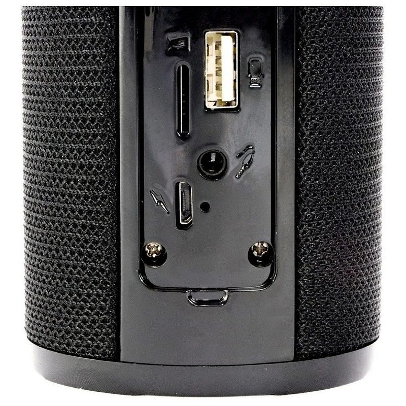 Bocina 1Hora BOC060 portátil con bluetooth negra