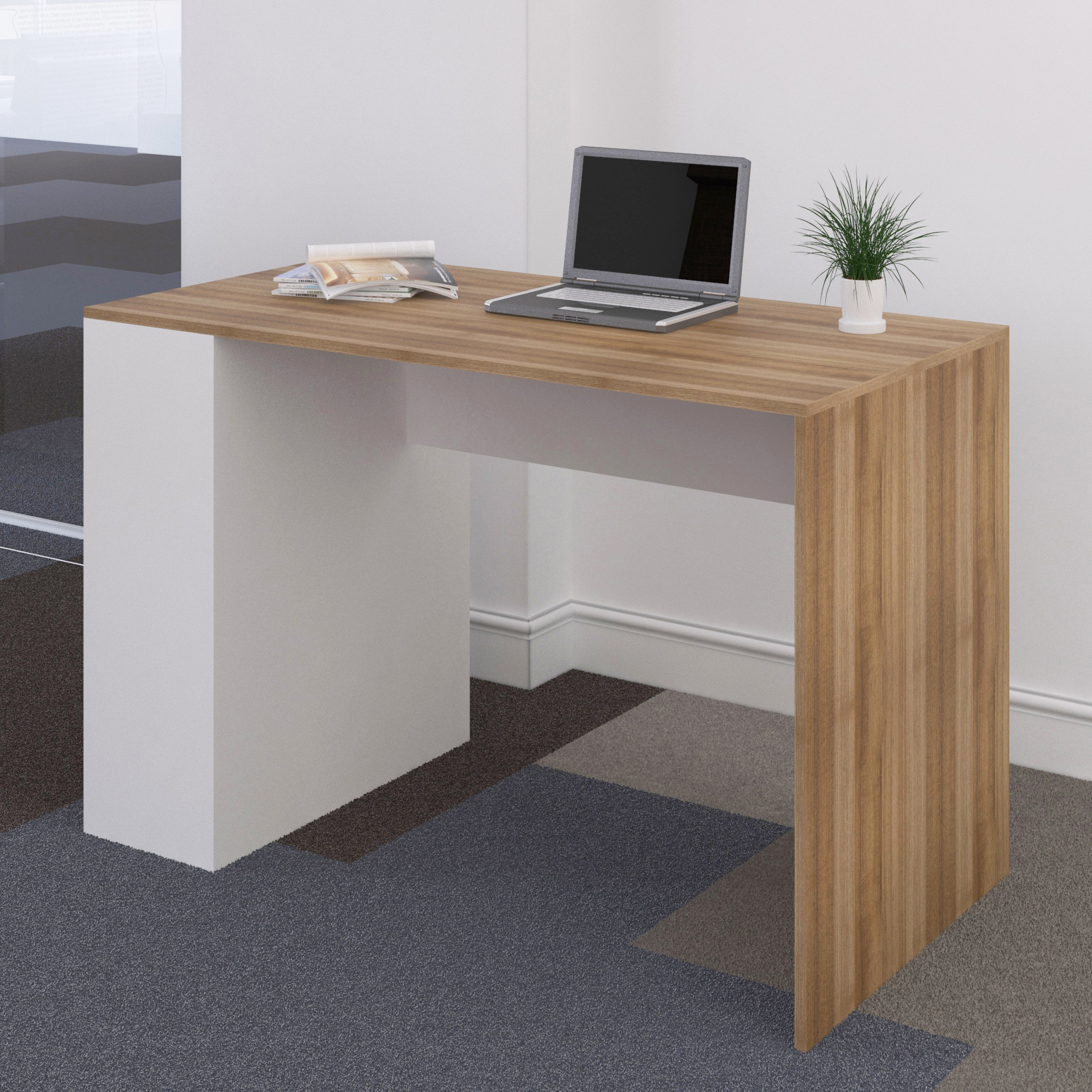 Escritorio Minimalista con archivero