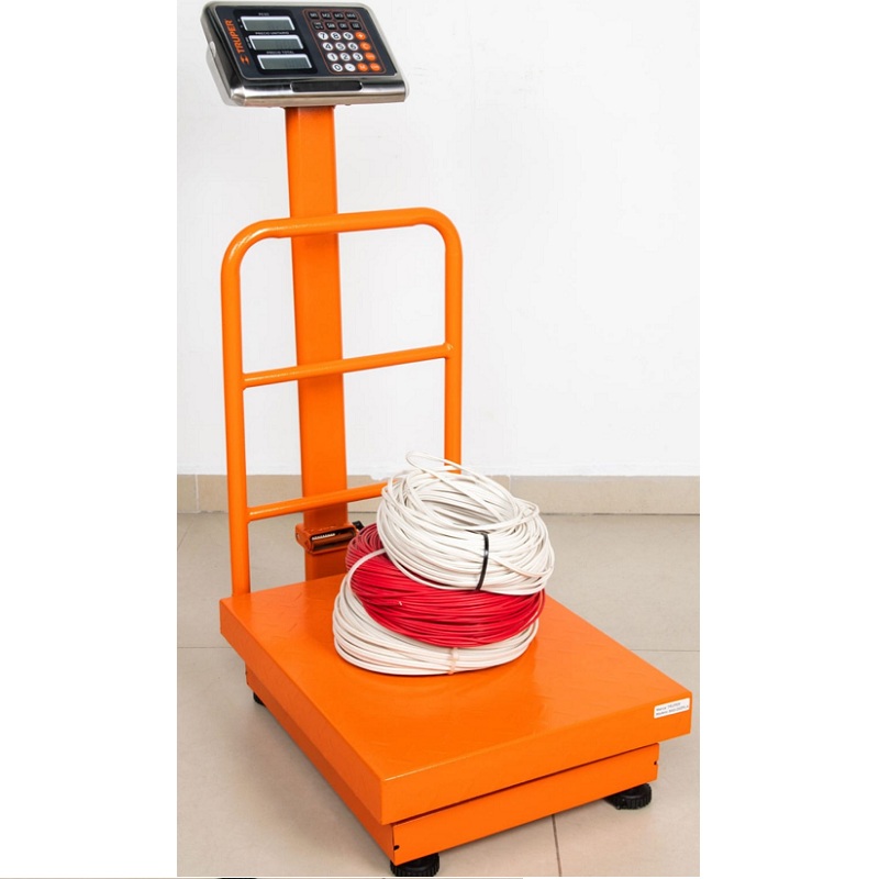 Bascula Comercial de Plataforma 40x50Cm Plegable Electrónica Truper BAS-200PLA hasta 200Kg Calidad Premium Recargable