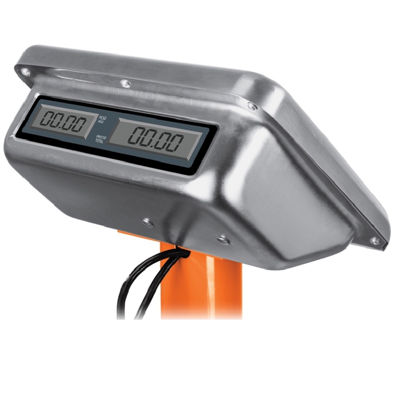 Bascula Comercial de Plataforma 40x50Cm Plegable Electrónica Truper BAS-200PLA hasta 200Kg Calidad Premium Recargable