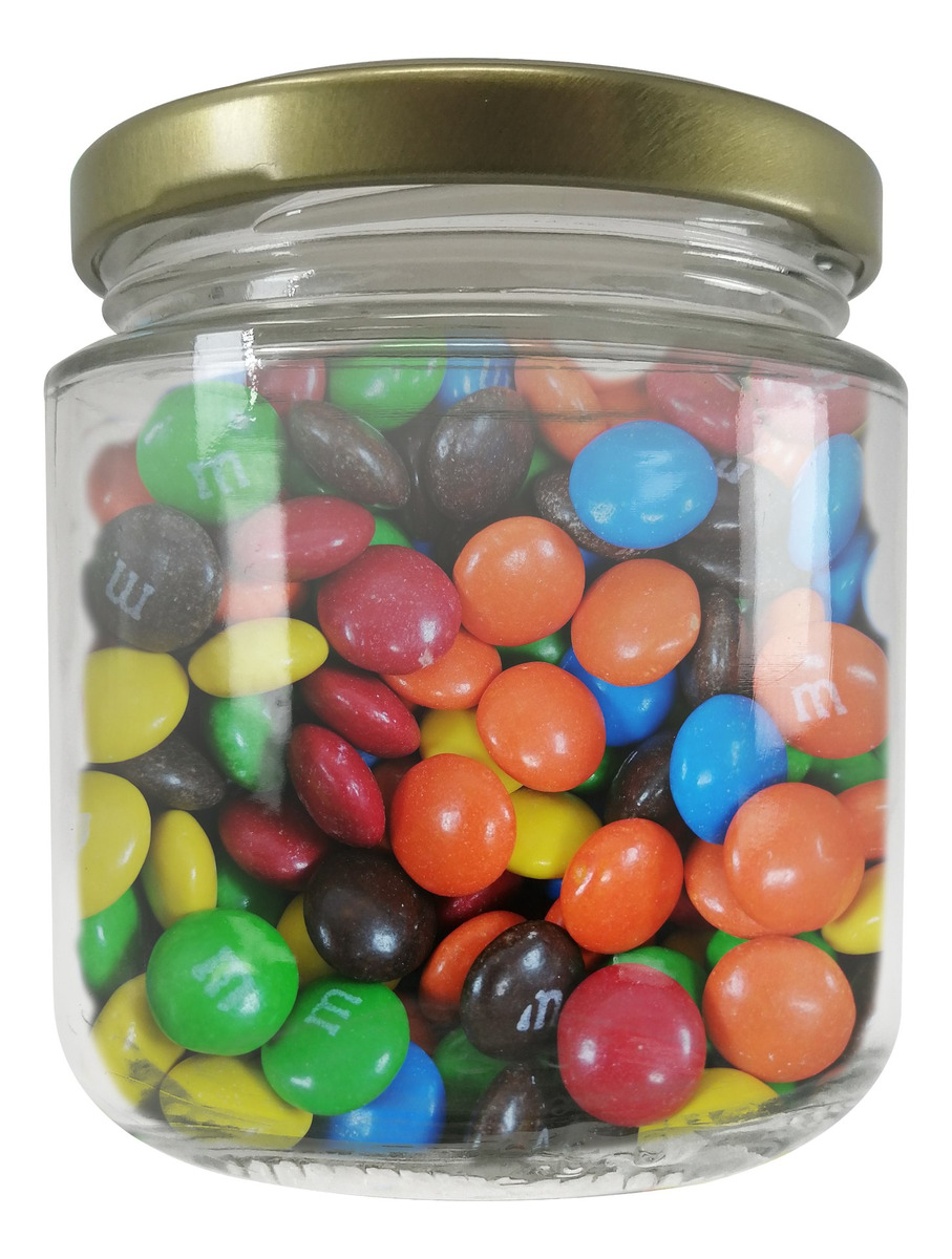 Frasco Vidrio 7 Oz 200 Ml (96 Piezas) Envase Dulcero Etc