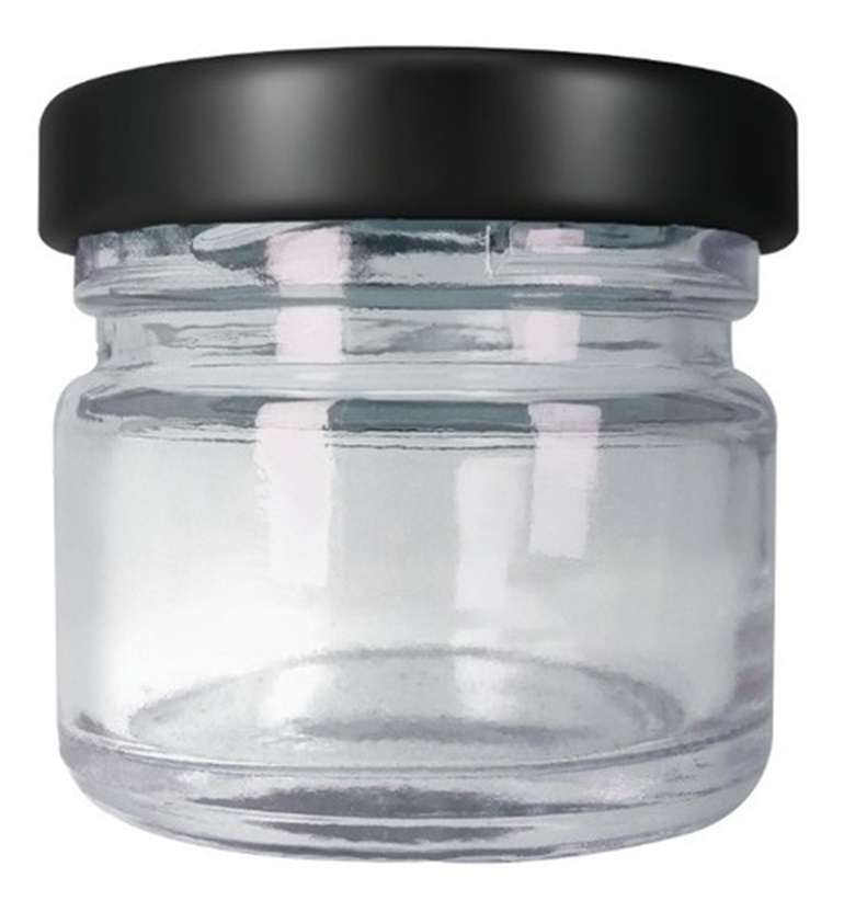 Frasco De Vidrio 1 Oz 30 Ml 100 Piezas