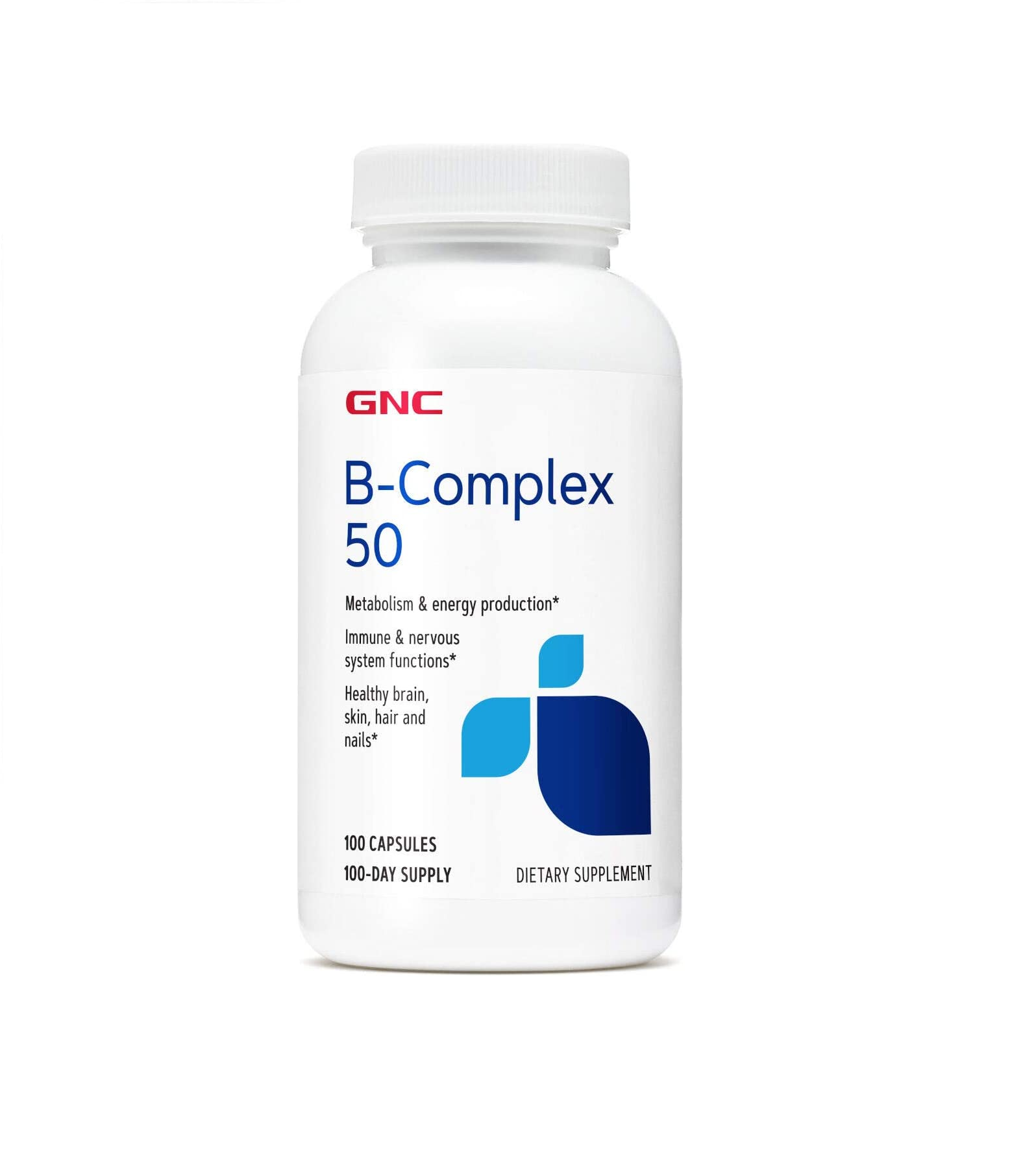 GNC B-COMPLEX 50mg - Complejo B 50mg / 100 capsulas
