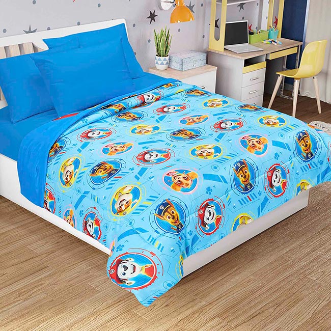 Edredón Digital Sustentable Matrimonial Paw Patrol - Providencia