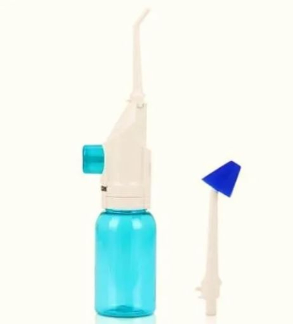 Irrigador Dental Para Limpieza Bucal Brakets Presión C/ Agua