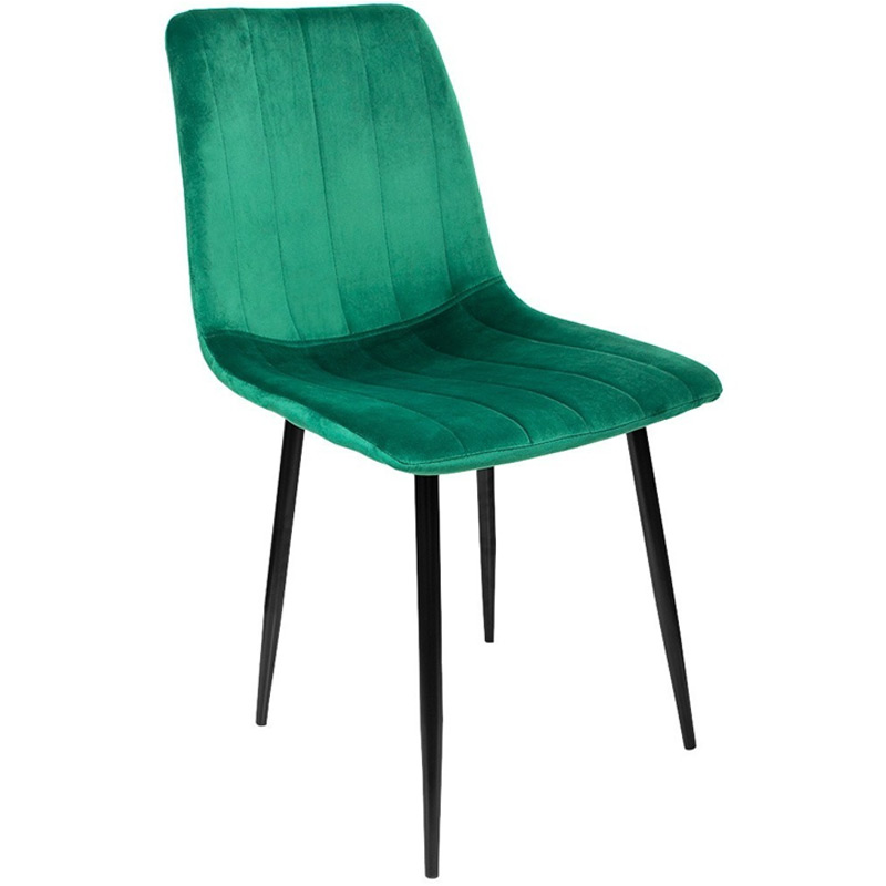 Silla Eames Tapiz Set 4 Sillas Eames Tapizada Vintage Cafeteria Comedor Sillon Verde