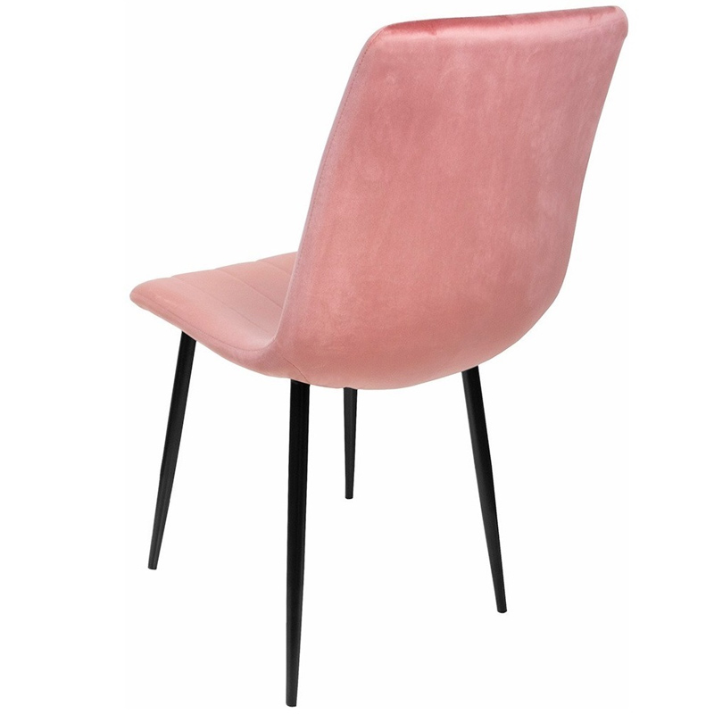 Silla Eames Tapiz Set 4 Sillas Eames Tapizada Vintage Cafeteria Comedor Sillon Rosa