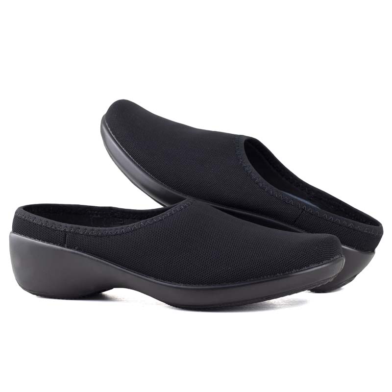 ZAPATOS ESTILO MULE PARA MUJER FLEXI 51722 NEGRO ORIGINALES