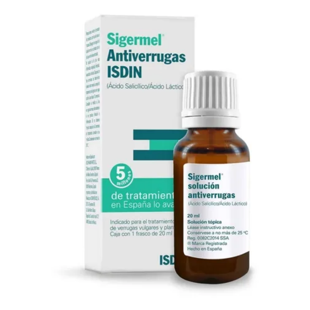Sigermel Solucion Antiverrugas 20 Ml