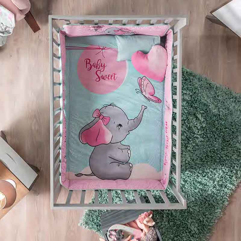 Edredón Baby Sweet Cama Cuna Corral - Vianney 