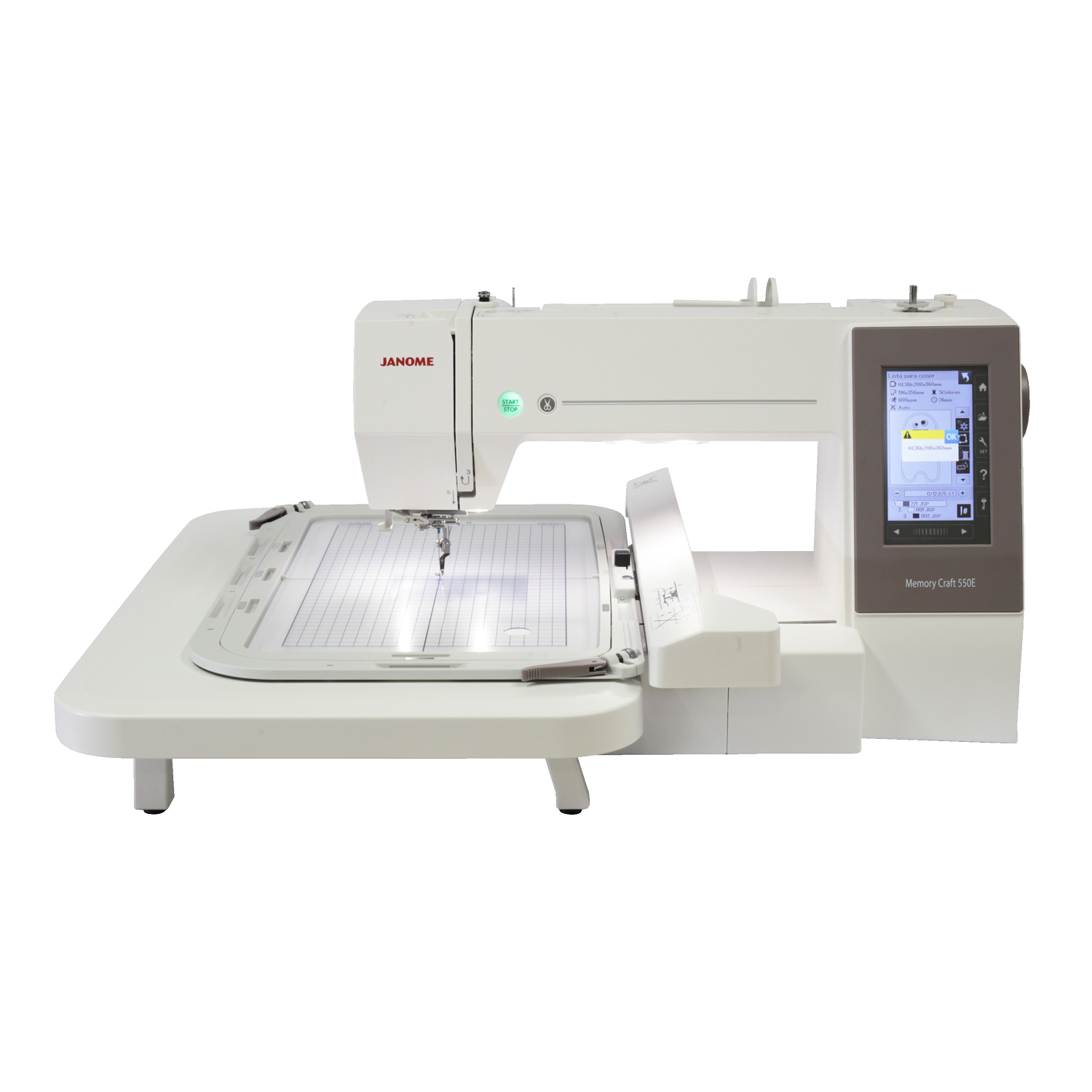 Máquina Bordadora Janome Memory Craft MC550E
