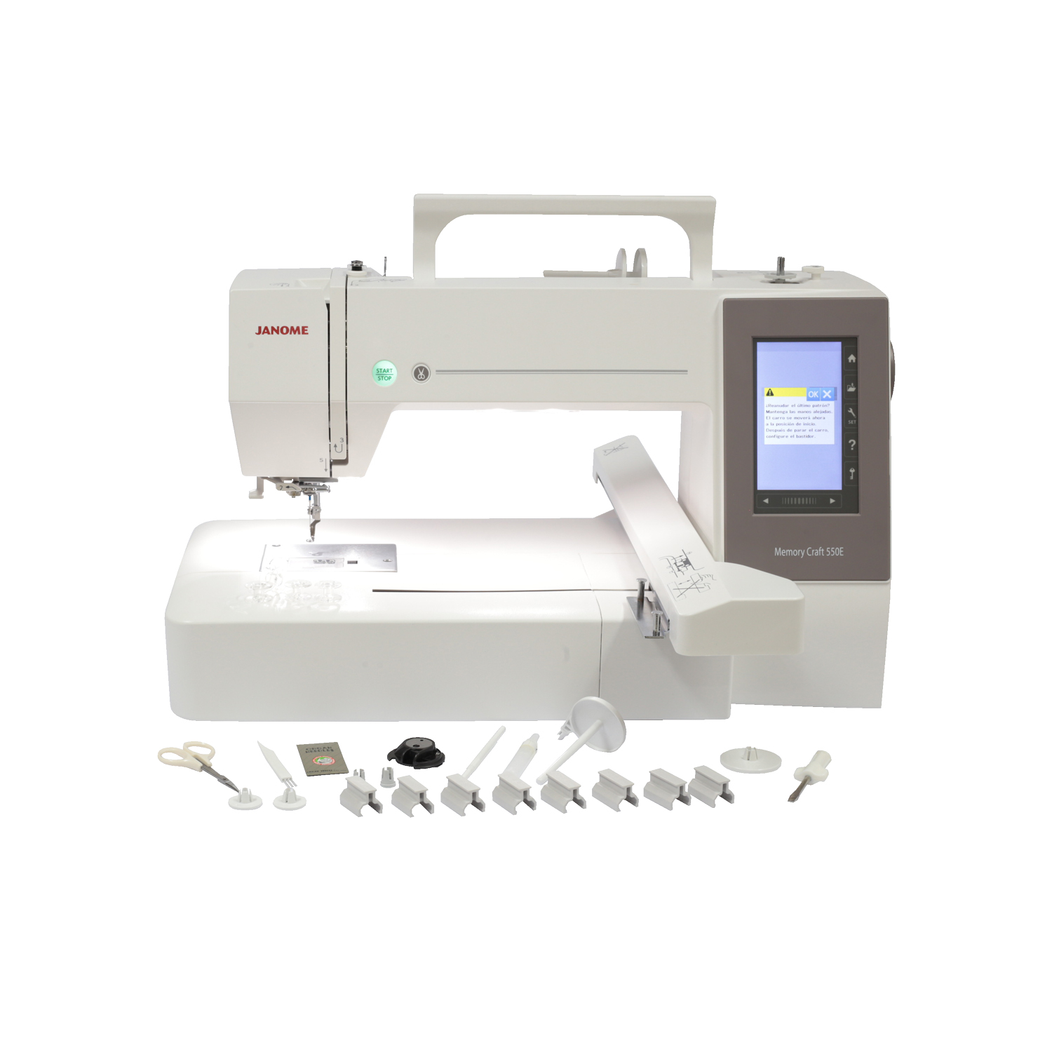Máquina Bordadora Janome Memory Craft MC550E