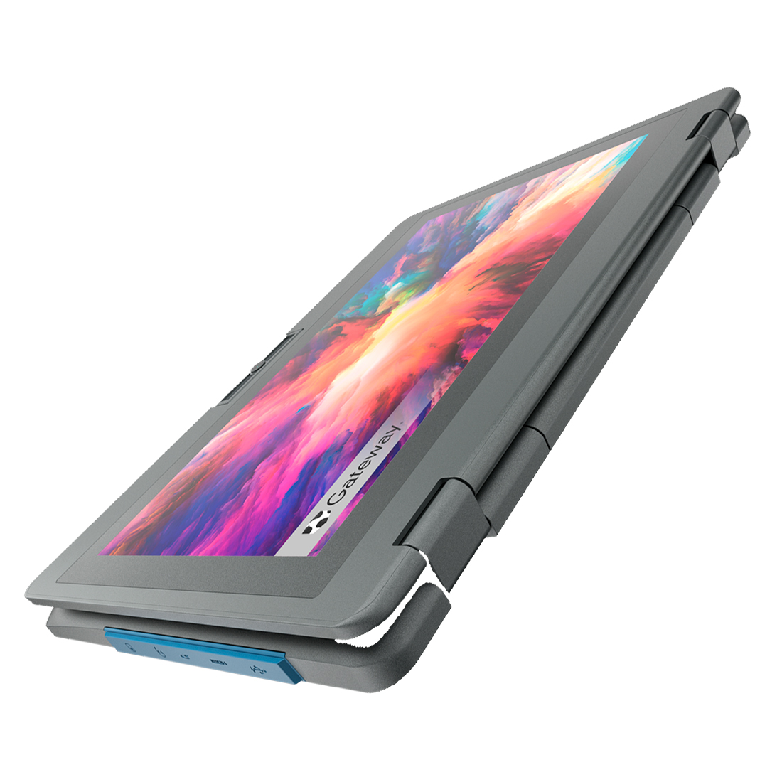 Laptop GATEWAY 64GB eMMC 4gb Portátil convertible 2 en 1 de 11,6" + Mouse + Base + Memoria