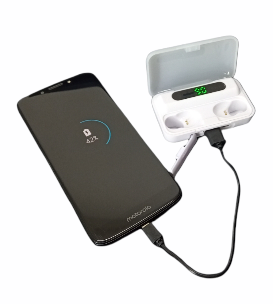 AUDIFONOS BLUETOOTH F9 TWS V5.1 EARBUDS 