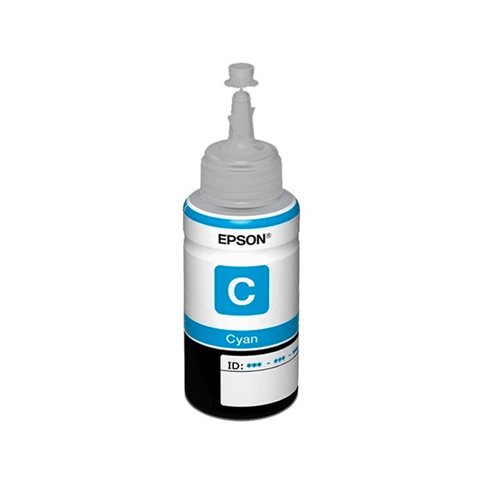 Tinta Epson 664 color Cyan, 70ml, Para Serie L T664220-AL