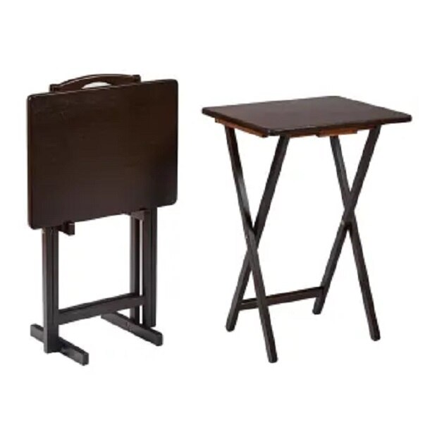 Mesa De Madera Plegable Mainstays