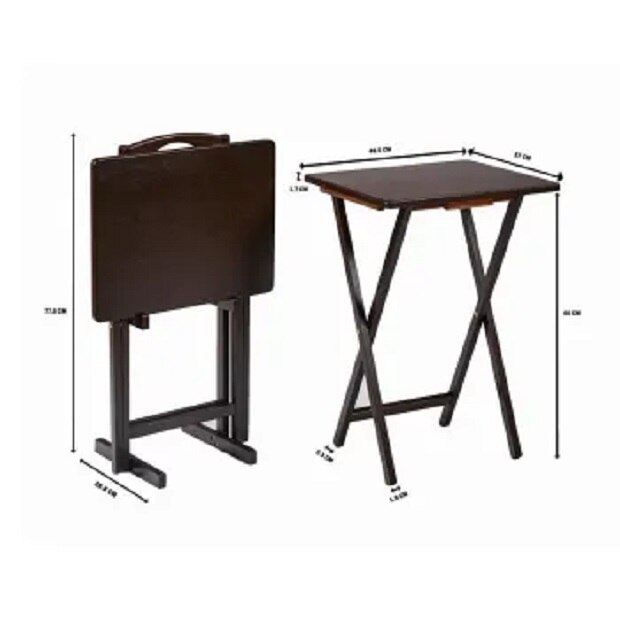 Mesa De Madera Plegable Mainstays