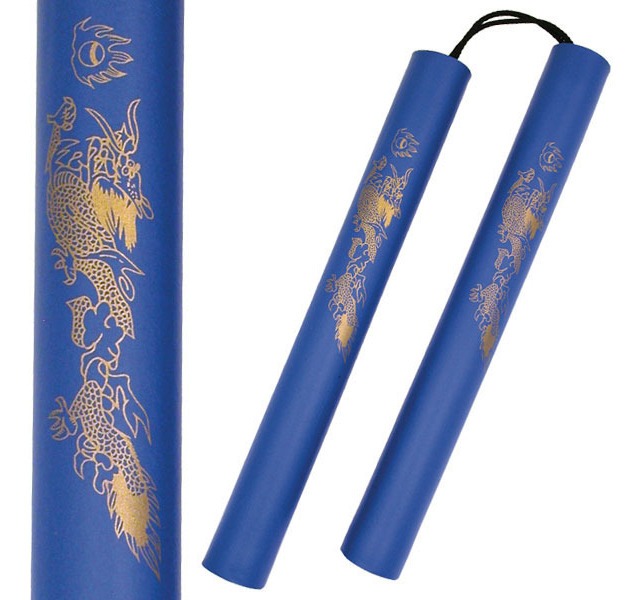 Nunchakus Chacos Ninja Defensa Espuma Para Practicar 801-bl