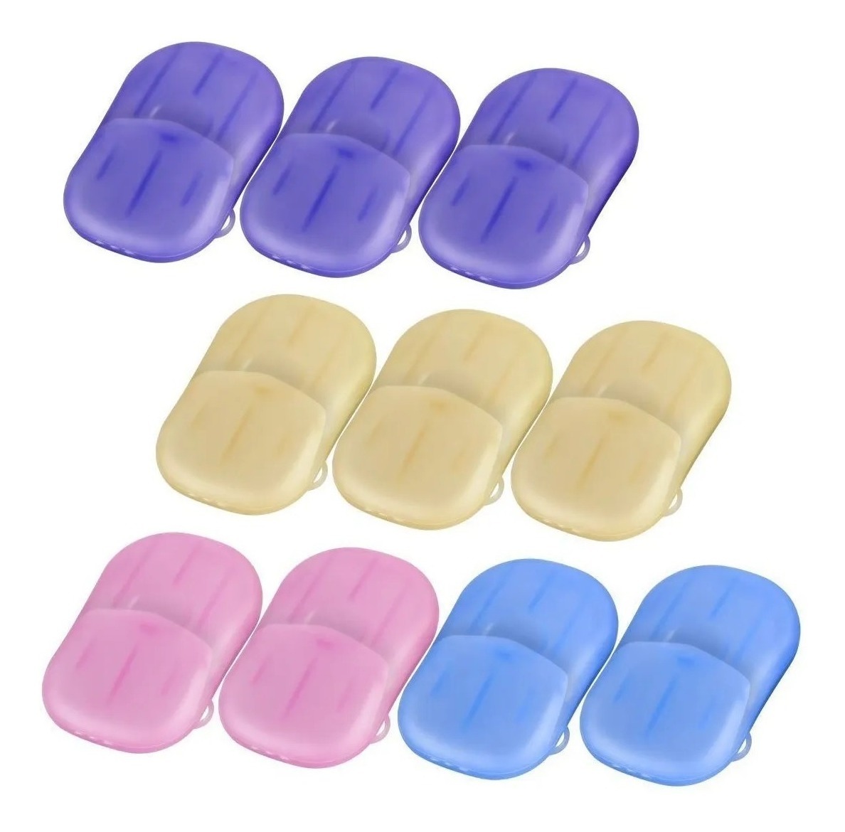 Jabón Portatil Viaje Laminas Jabón 10 Laminas Cada Caja 