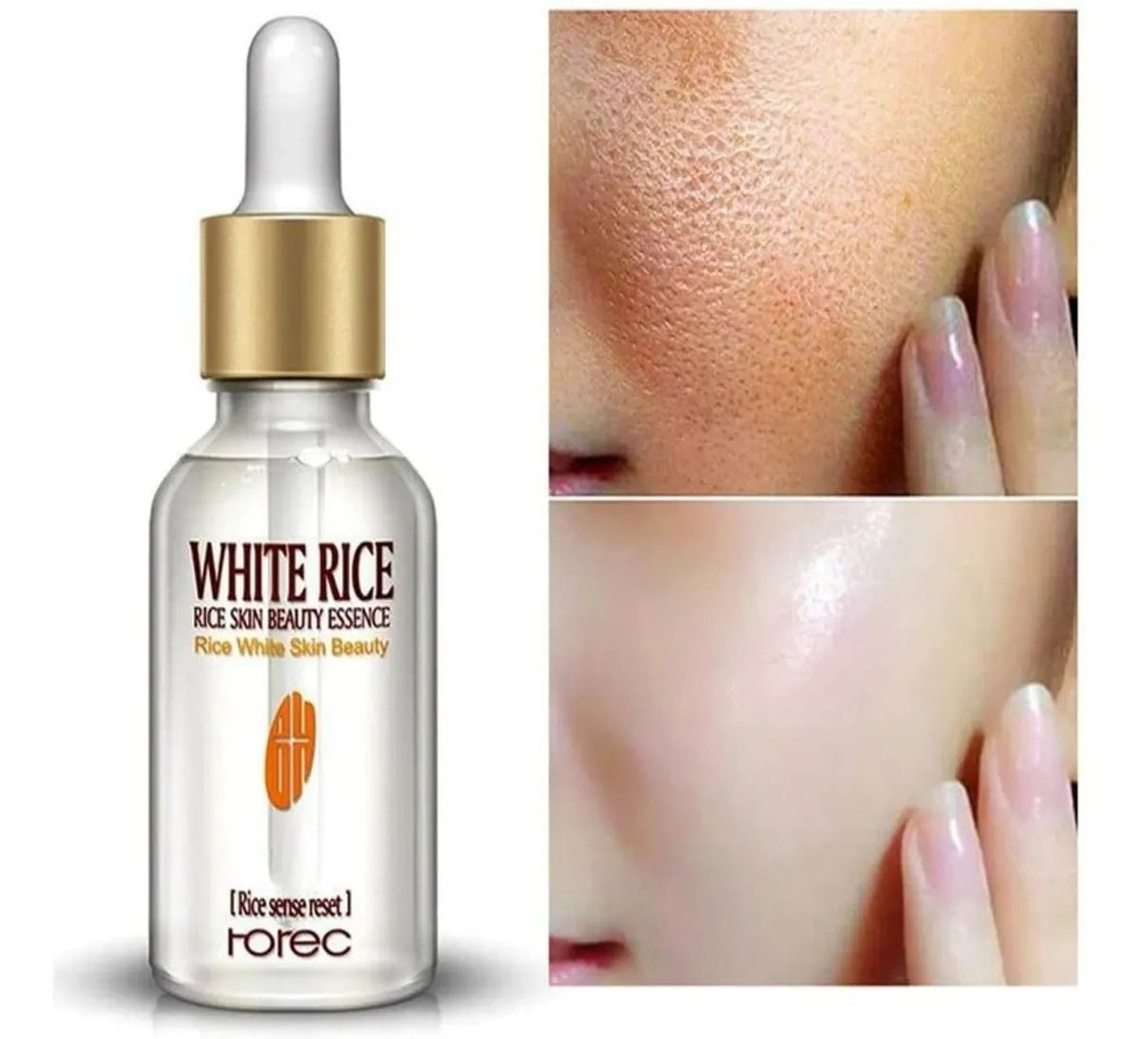 Serum De Arroz Blanco Rorec Acido Hialuronico Antiarrugas