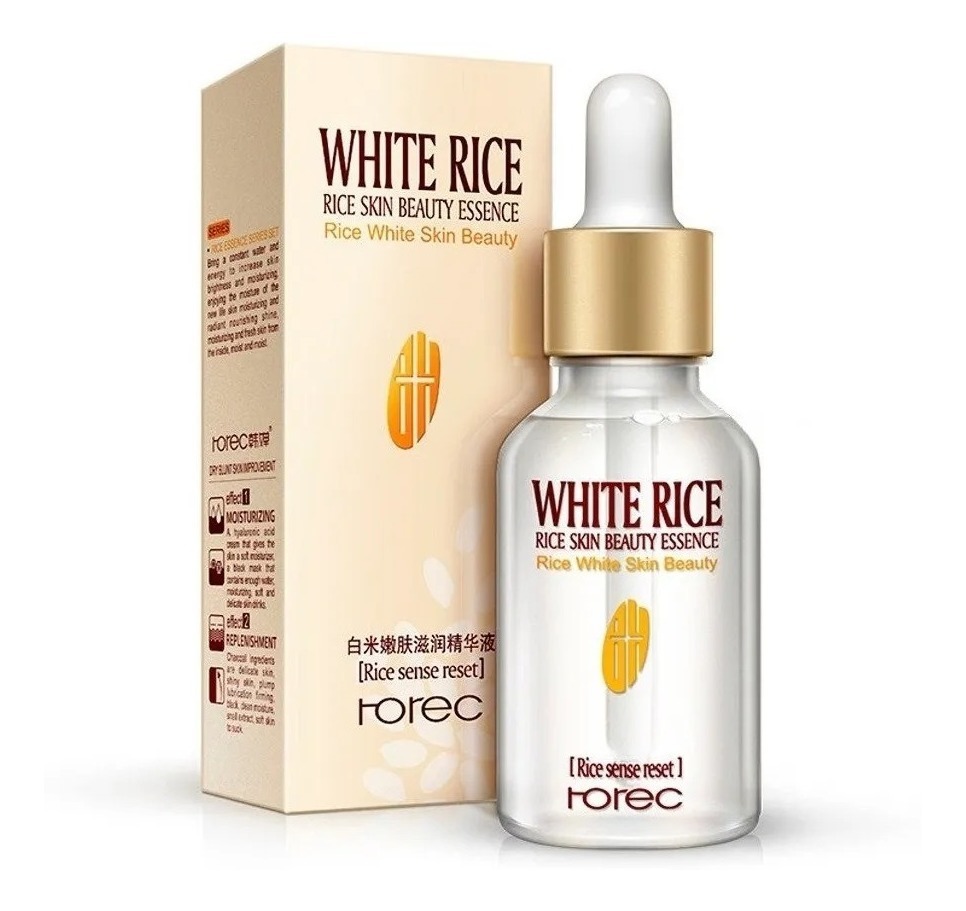 Serum De Arroz Blanco Rorec Acido Hialuronico Antiarrugas