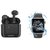 Audifonos Lenovo QT83 Bluetooth 5.0 + Reloj Inteligente Smartwatch Ztx T500 