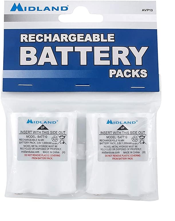MIDLAND AVP13 BATT10  BATERIAS RECARGABLES PARA RADIOS SERIES T71, T75, T77 Y T79 