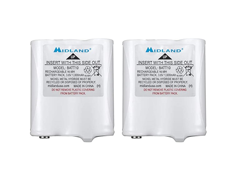 MIDLAND AVP13 BATT10  BATERIAS RECARGABLES PARA RADIOS SERIES T71, T75, T77 Y T79 
