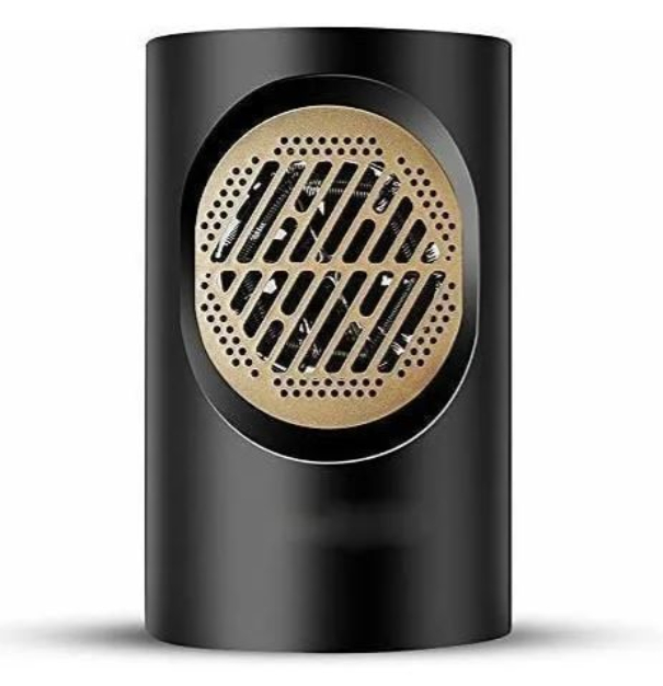 Clima Calefactor Calentador Cilindro Eléctrico Portátil Negro