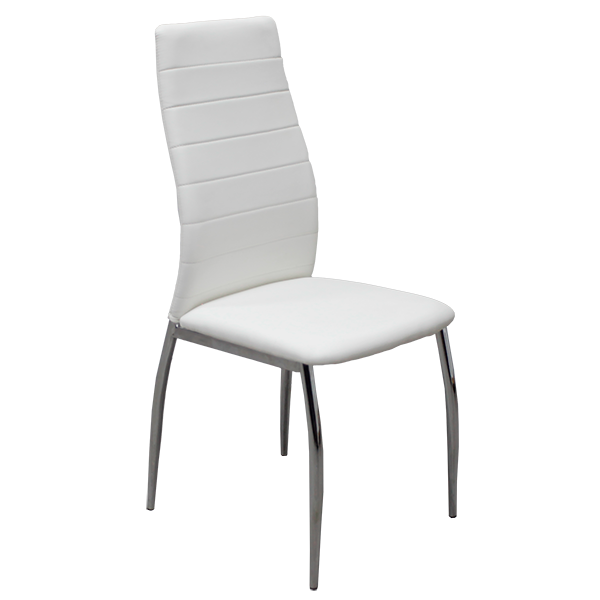 Silla Elegante para Comedor Modelo Ceres Blanca