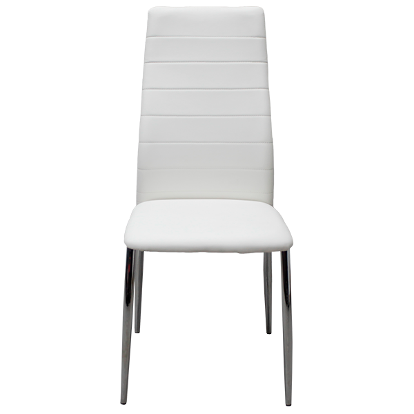 Silla Elegante para Comedor Modelo Ceres Blanca